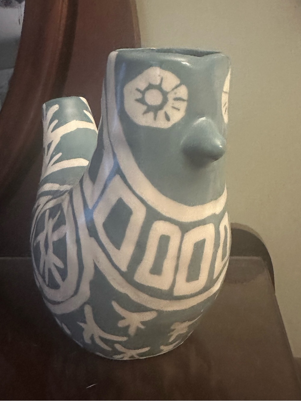 Anthropologie Blue Byrdie Vase
